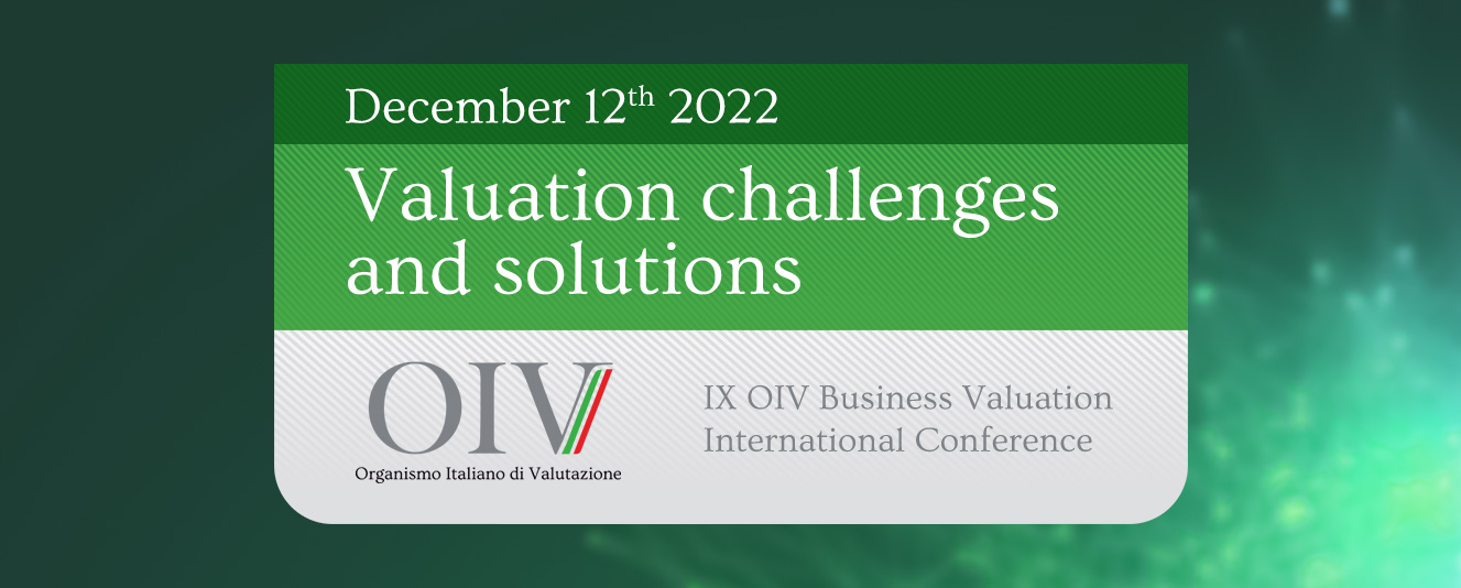 IX OIV Business Valuation International Conference, 12.12.22