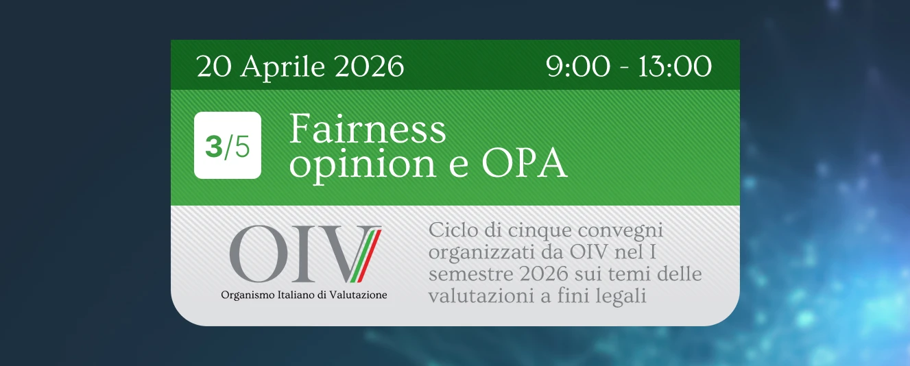 Fairness opinion and OPA